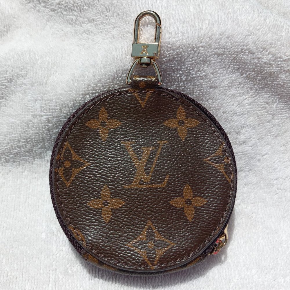Designer Inspired Monogram Coin Purse